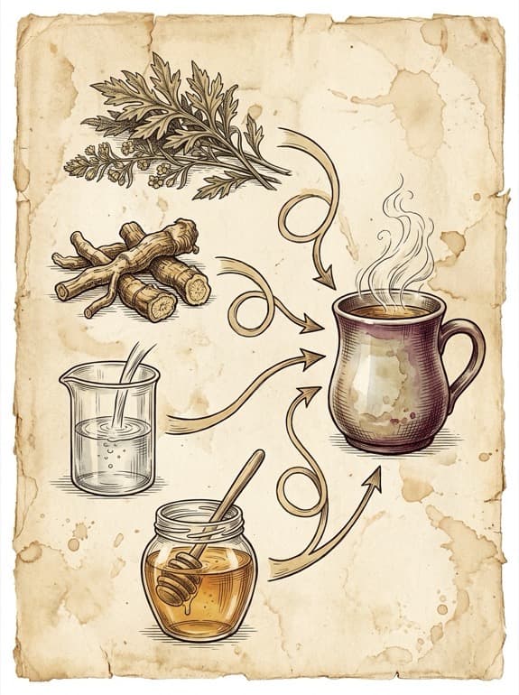 Mugwort & Angelica Digestive Tea